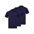 thumbnail image 1 of LiiYii Men Short Sleeve Athletic Compression Tops Performance Undershirt Gym T-Shirts Workout Tops 3pcs Blue L, 1 of 6