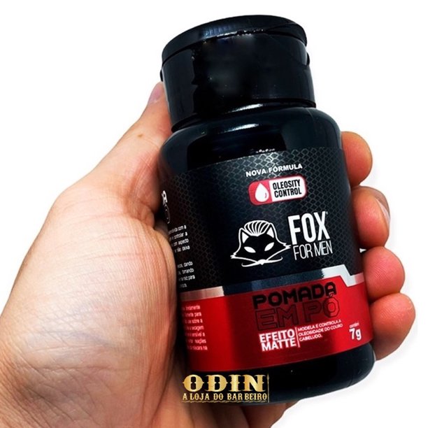 POMADA PEINADORA FOX PARA HOMBRE 80G POMADA PARA EL CABELLO FOX PARA HOMBRE POMADA Deng Xun unisex