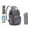 Gray, variant on Baby Diaper Bag Backpack Tote Backpack Stroller Hanging Bag Travel Nappy Bag with USB Charging Port for Outdoor Working Mommy Bag Easy(Blue)