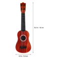 thumbnail image 2 of PEACNNG Instrument Ukulélé Guitare Enfants Modèle Éducatif en Bois Musical Jouets d'Apprentissage Réalistes pour Garçons Tout-Petits, 2 of 6