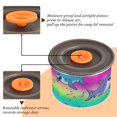 thumbnail image 4 of Cute Shark Rainbow Hearts Airtight Coffee Bean Canister 30oz Food Storage Containers with Lids For Gournd, Tea, Sugar, Flour, Rice, Cereal, Candy Cookie Jar, 4 of 8