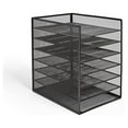 thumbnail image 2 of CintBllTer Tr57565-Cc 6 Compartment Wire Mesh File Organizer, Matte Black, 2 of 4