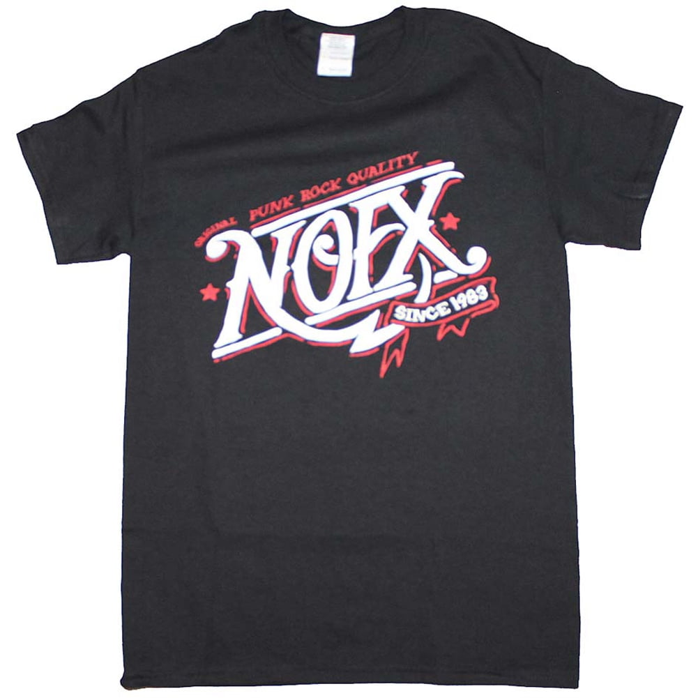 Band Merch Men's NOFX Buzz TShirt Black