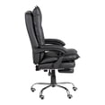 thumbnail image 3 of Furniture of America Prime Faux Leather Reclining Office Chair, Black, 3 of 6