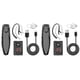 thumbnail image 1 of 2X Walkie Talkie Inalámbrico Bluetooth PTT Auricular Manos K Enchufe para Micrófono -888S K5, 1 of 5