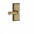 thumbnail image 2 of Grandeur Cargeo_Prv_234 Carre Solid Brass Rose Right Handed Privacy Door Lever Set - Grey, 2 of 6