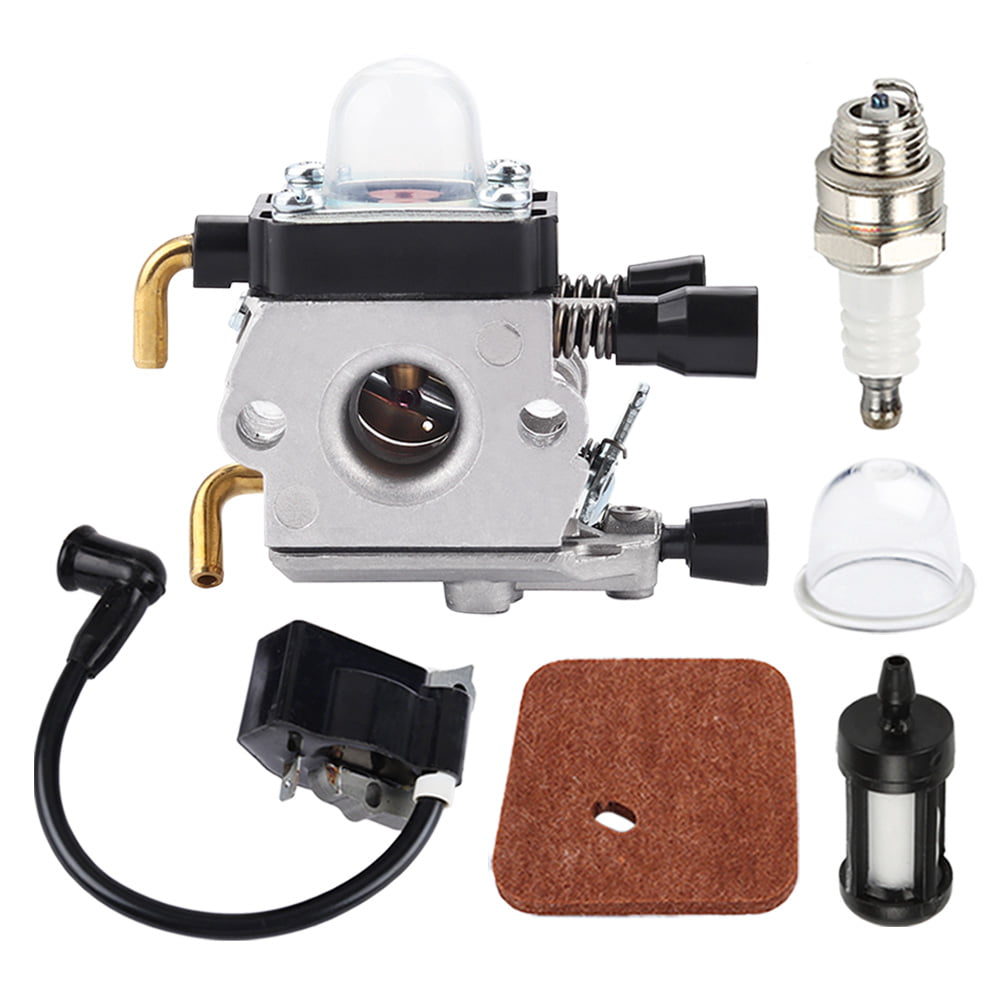 Carburetor Ignition coil for STIHL FS55 FS38 FS55R KM55 FS45 FS46 TRIMMER Kit US 