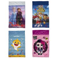 Kids Weighted Blanket Sleeping Bag, 36" x 48, 5lbs, Choose from PAW Patrol, Frozen, Baby Shark, L.O.L Surprise!