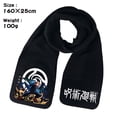 thumbnail image 2 of Bufanda Jujutsus Kaisens Anime Pashmina Winter Furry 160 x 25 cm, 2 of 2