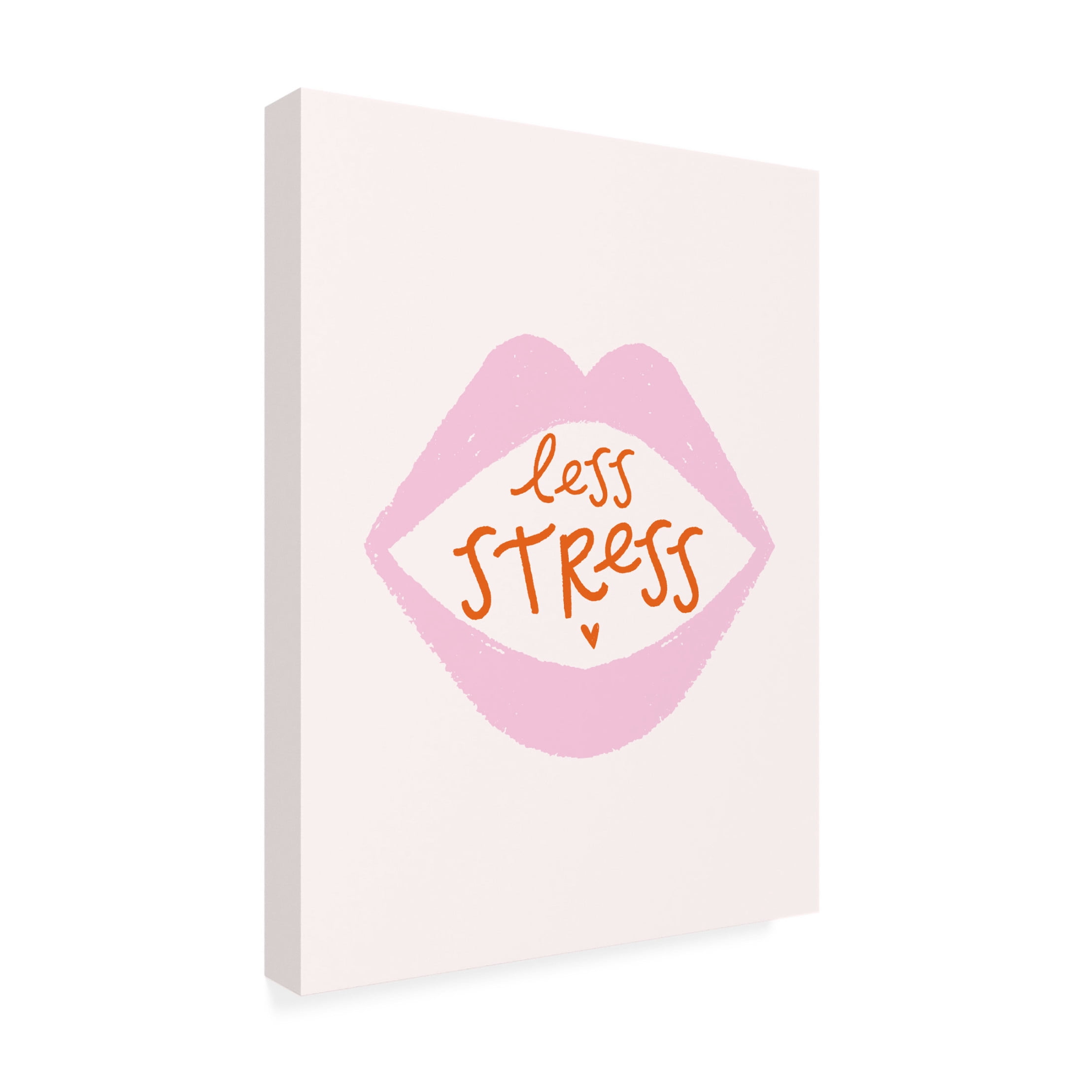 Trademark Fine Art Aislinn Simmonds Less Stress Canvas Wall Art