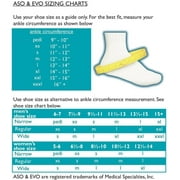 MedSpec ASO Ankle Brace Black X-Large