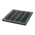 thumbnail image 1 of NDS 4806295 18 in. Square Polyolefin Drain Grate, Black, 1 of 1