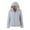 Gray, variant on IROINNID Fleece Jacket for Women Winter Warm Fleece Thicken Coat Versatile Hooded Plush Thermal Zipper Jacket,Burgundy