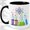 Black, variant on Science Lab Accent Mug, 11oz Ceramic Coffee Cup for Science Teachers