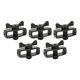 thumbnail image 4 of Tensor de valla - 50 piezas Tensor de alambre de valla eléctrica, Tensor de alambre de aleación de valla electrónica de jardín portátil Accesorios de valla electrónica, gris/negro(Negro), 4 of 14