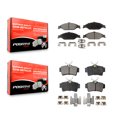 thumbnail image 1 of Positive Plus Front Rear Semi-Metallic Brake Pads Kit for Car Ford Mustang KPF-100365, 1 of 8