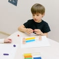 thumbnail image 4 of MIANGASTORE 2Pcs Educational Abacus Toy Abacus Kids Busy Board DIY Abacus Plaything, 4 of 9
