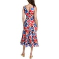 thumbnail image 2 of tyler böe womens  Yvette Midi Dress, 12, Red, 2 of 3