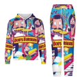 thumbnail image 2 of Bob's Burgers 2 Piece Outfits Hoodie Sweatsuits Set Sweatpants Long Sleeve Sweatshirt Matching Joggers Tracksuit Sets, 2 of 7