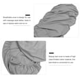 thumbnail image 4 of BESTOYARD Professional Massage Bed Cover Grey Wear Resistant Reusable Table Sheet for, 4 of 6