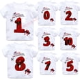 thumbnail image 2 of Marvels camiseta de cumpleaños para niños y niñas, ropa Digital, Pup Wiki, Spiderman, Tops de verano, ropa para niños, regalos para años, 2 of 4