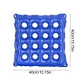 thumbnail image 3 of Ohmyroo Decompression Inflatable Air Cushion 15.74 Inch Ergonomic Pressure Relief Pad Office Chair, 3 of 6