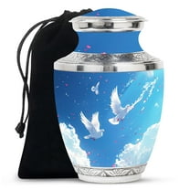 SUBSH Dove Urn - Urns for Ashes - Funeral Cremation Urns for Ashes - Urns for Ashes Adult Female Mom - Urn for Human Ashes (10 inch Pack of 1)