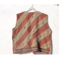 thumbnail image 5 of Women's Indian Kantha Sleeveless Jacket Bohemian Style Vintage Upper Wear Hippie Patchwork Coat For Everyday Wear, 5 of 5