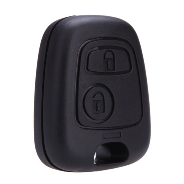 Key Case Key Cover Remote Case Shell for 106 107 206 207 407 806 2 Buttons,1 x Key Shell Case