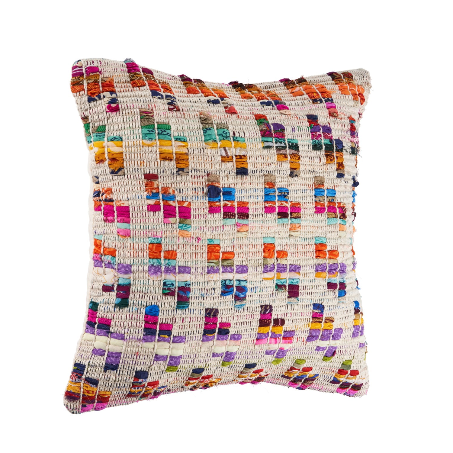 Ox Bay Nomad Set of 2 Boho Geometric 20" x 20" Cotton Blend Adult Decorative Throw Pillows