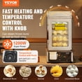 thumbnail image 2 of VEVOR Commercial Food Warmer Display 5-Tier Food Steamer Buns Warmer Electric, 2 of 9