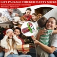 thumbnail image 6 of Loritta 5 Pairs Christmas Fluffy Fuzzy Socks Soft Cozy Socks Women Sleep Comfy Socks Winter Warm Socks for Women Gift Box, 6 of 7