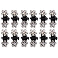 thumbnail image 1 of Hair Claw Clips,Mini Hair Clips No-Slip Grip Jaw Clips Glitter Teeth Clips Rhinestone Metal Clamps, 1 of 6