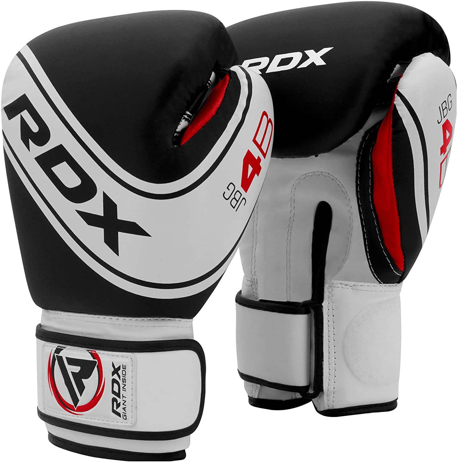 Maya Hide Leather Junior 4oz RDX Kids Boxing Gloves for Training and Muay Thai Good for Youth Punch Bag Fighting and Kickboxing Grappling Dummy and Focus Pads Punching 6oz Mitts for Sparring