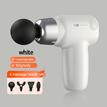 Mini Colorful Electric Muscle Massager Portable Fascia Gun neck And Shoulder Cervical Deep Tissue Vibrator Massage Back Pain