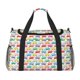 thumbnail image 1 of Fotbe Colorful Bus Bolsa de Viaje con Estampado, Bolsa de Fin de Semana para Mujer con Compartimento para Zapatos, Bolsa de Gimnasio con Bolsillo Húmedo, 1 of 7