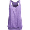 thumbnail image 1 of L Camiseta sin mangas de yoga con espalda cruzada y cuello redondo sin mangas para mujer, 1 of 5
