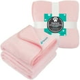 thumbnail image 7 of PetAmi Premium Waterproof Dog Blanket for Large Dogs, Reversible Sherpa & Flannel Fleece, Leakproof Pet Throw for Couch Protection, Soft Plush Furniture Protector for Cats, Washable, 60x80 Pink, 7 of 7