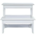 thumbnail image 3 of Butler Specialty Company Melrose Wood Step Stool - White, 3 of 10
