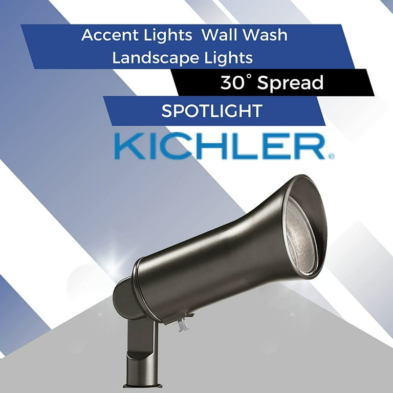 Kichler Showscape 28311 3 Watt MR 11 LED Garden Landscape Spot
