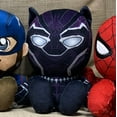 thumbnail image 7 of Bleacher Creatures Marvel Black Panther 8" Kuricha Sitting Plush, 7 of 7