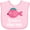 AD-Pink, variant on Inktastic Grandpa Fishing Buddy Girls Fish Girls Baby Bib
