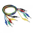 thumbnail image 2 of Banana Wire, Testing Cables Banana Cable, Copper Banana Plug Cables For Testing Electrical Laboratory Electric Testing Work School Physics Laboratories, 2 of 8