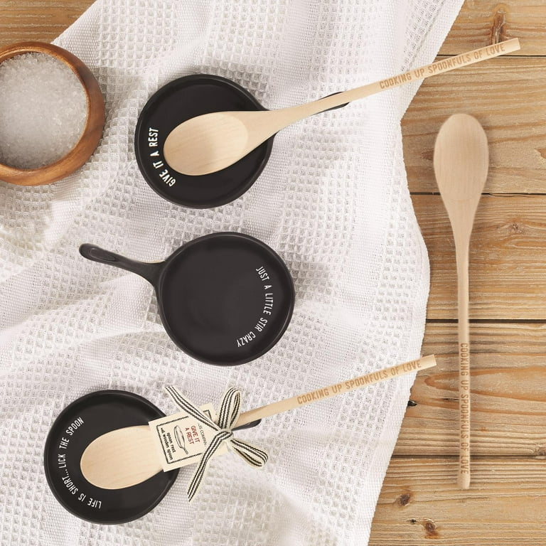 Wooden spoon rest discount