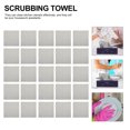 thumbnail image 4 of 20 Pcs Microfiber Towel Kitchen Dish Rags Wipe Towels Removable Dishcloth Kitchen Utensils Fiber Shopping, 4 of 6
