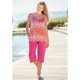 thumbnail image 5 of Woman Within Plus Size High-Low Tank, 5 of 6