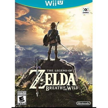 The Legend of Zelda: Breath of the Wild, Nintendo, Nintendo Wii U, (Best Wii U Deals 2019)