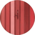 thumbnail image 1 of Ahgly Company Machine Washable Indoor Round Transitional Red Area Rugs, 6' Round, 1 of 7