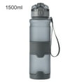 thumbnail image 2 of Soumake 0.5/1/1.5L Sport Water Bottle Fitness School Cup with Filter for Kids Adults, 2 of 4