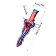 thumbnail image 2 of Sound And Light Effects Glowing Sword For Kids Role Playing Game Fun In Red 14.3X2.8X1.6 Inches Plastic Material Red, 2 of 6